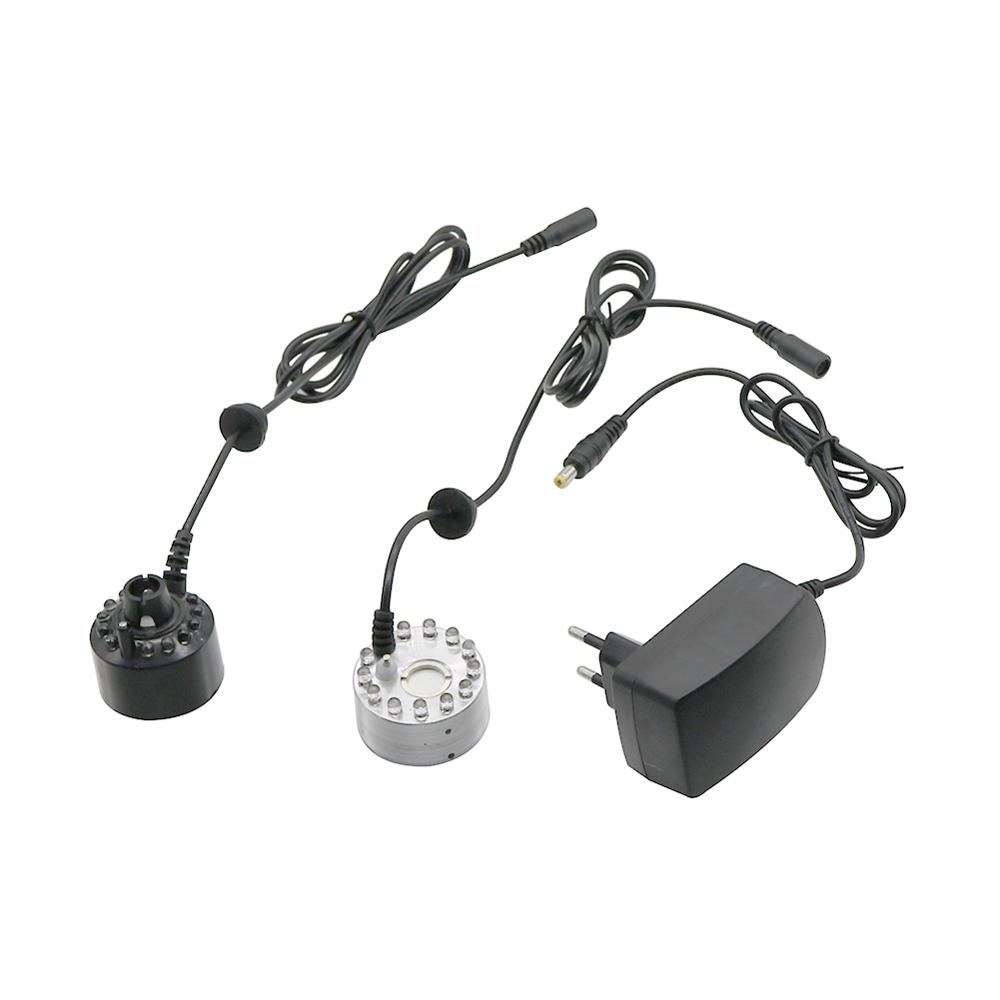 อะตอมไมเซอร์ LED 12 ดวง AC100- - Terrarium Fogger Ultrasonic บทวิจารณ์และราคา