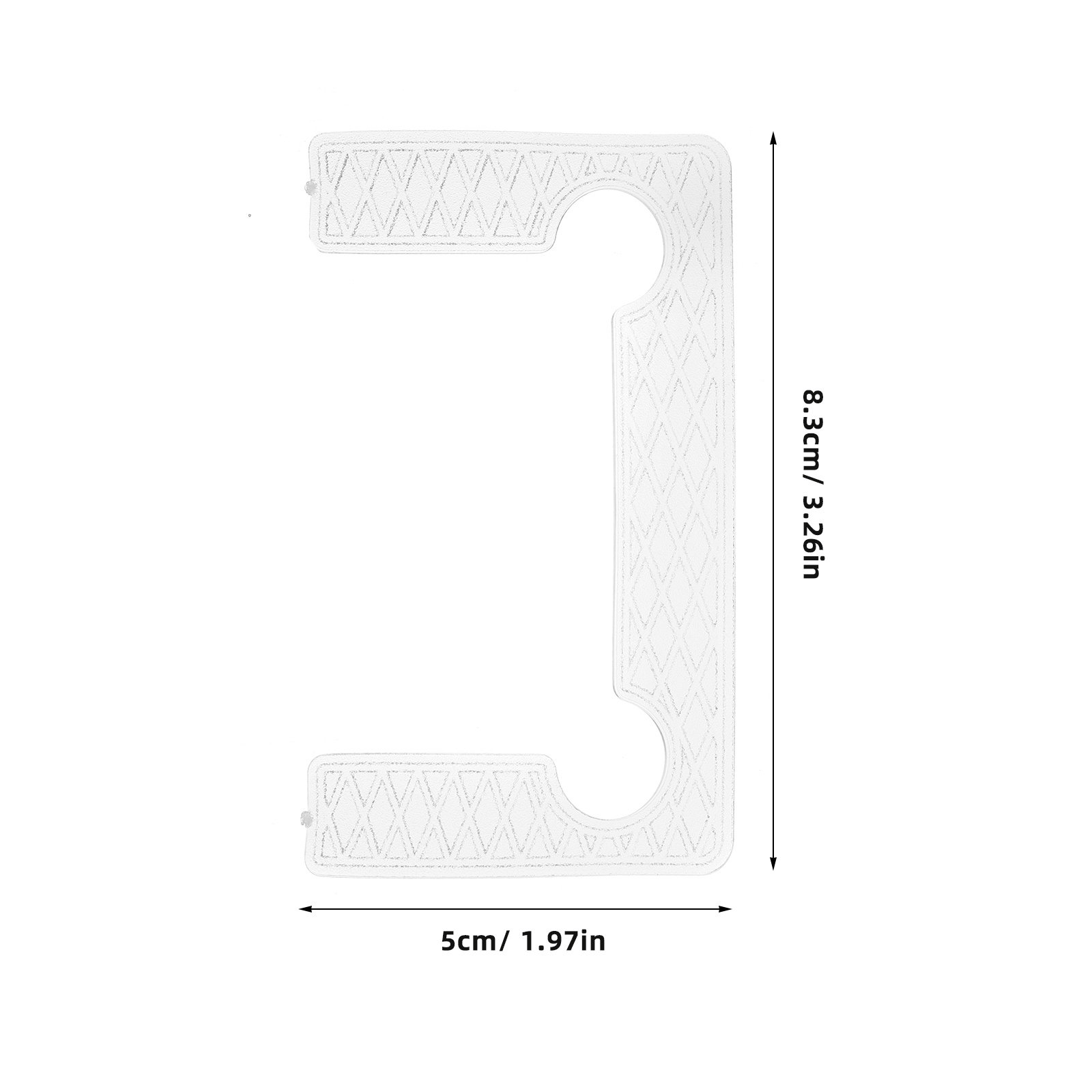 40 ชิ้น แผ่นยางรองบานพับประตูห - Glass Door Hinge บทวิจารณ์และราคา