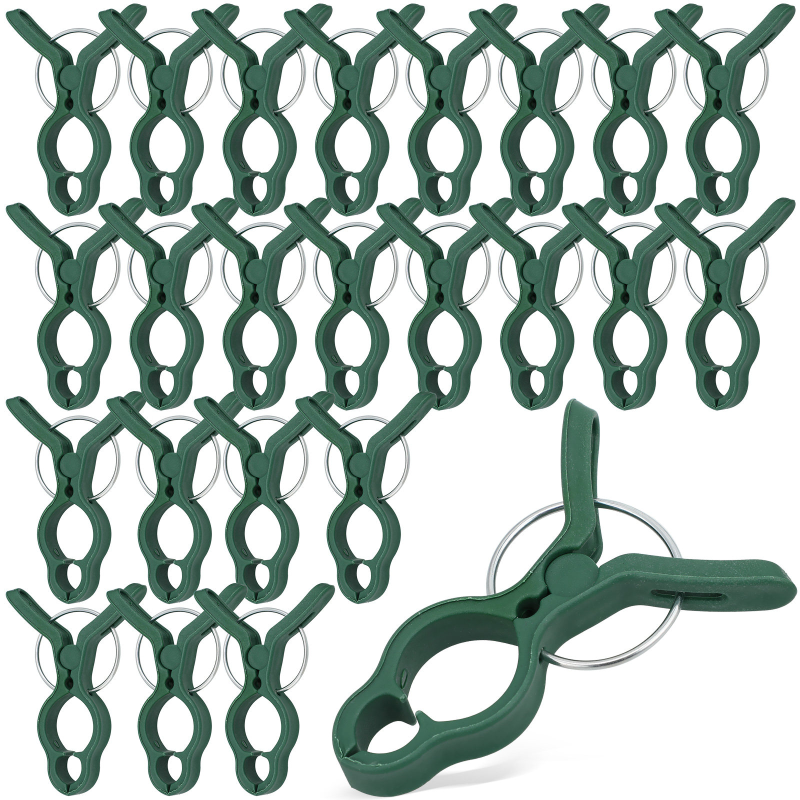 คลิปหนีบพืช 50 ชิ้น คลิปพลาสติ - Vine Climbing Plastic บทวิจารณ์และราคา