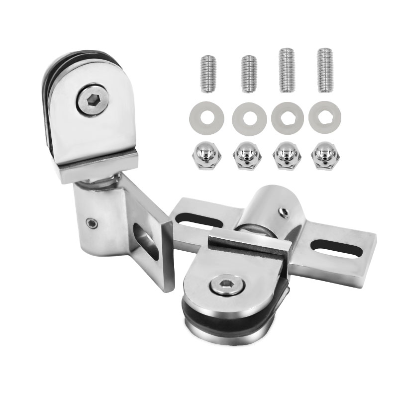คลิปหนีบประตูกระจกห้องน้ำ ทำจา - Glass Door Hinge บทวิจารณ์และราคา