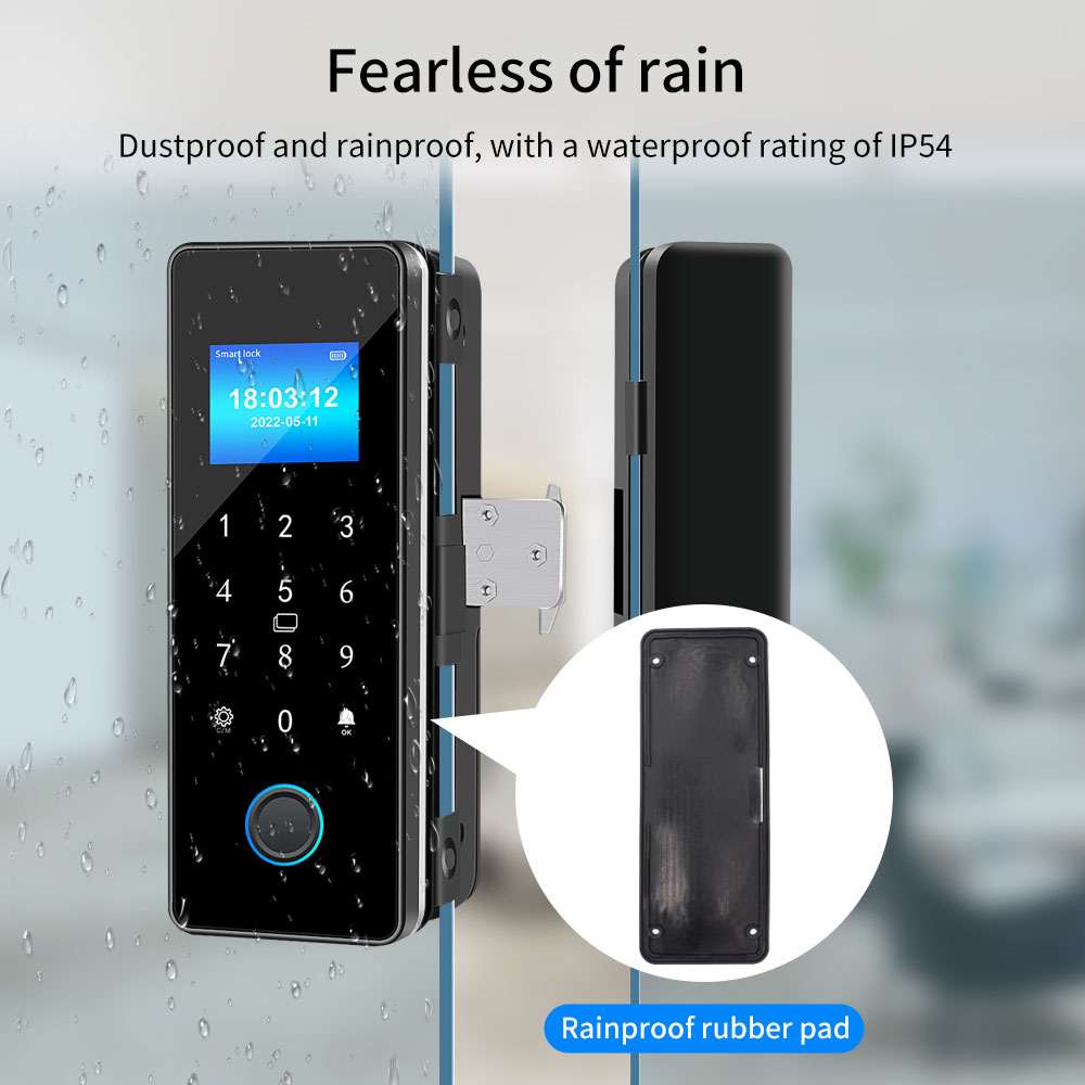 กันน้ํา Tuya APP ควบคุมเลื่อนป - Glass Door Hinge บทวิจารณ์และราคา